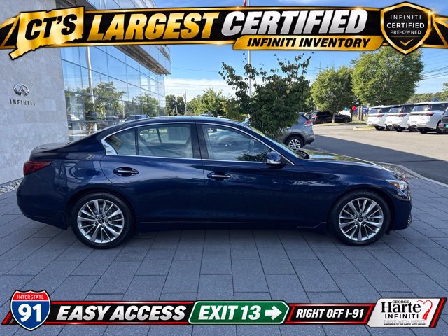 Certified 2023 INFINITI Q50 Luxe w/ Cargo Package AWD/4WD image 2