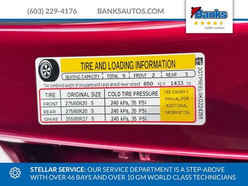 Used 2019 GMC Sierra 1500 AT4 w/ AT4 Premium Package image 8