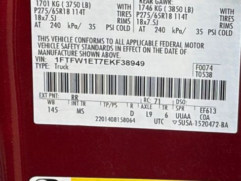 Used 2014 Ford F150 XLT w/ Equipment Group 302A Luxury image 11