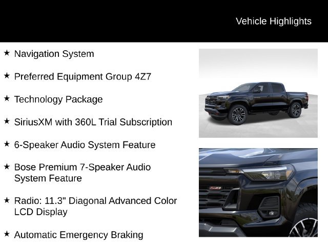 New 2026 Chevrolet Colorado Z71 w/ Technology Package AWD/4WD image 27