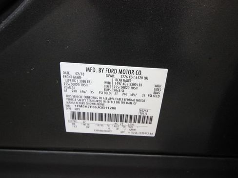 Used 2018 Ford Explorer Limited FWD image 32