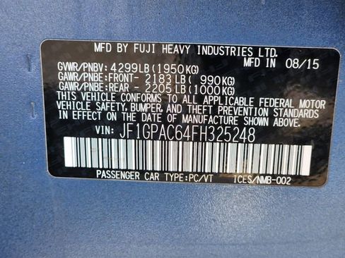 Used 2015 Subaru Impreza 2.0i Premium image 23