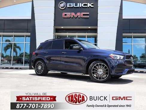 Used 2022 Mercedes-Benz GLE 450 4MATIC w/ Revised AMG Line Exterior image 1