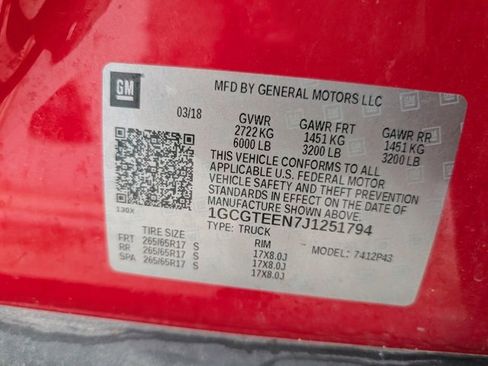 Used 2018 Chevrolet Colorado ZR2 image 25