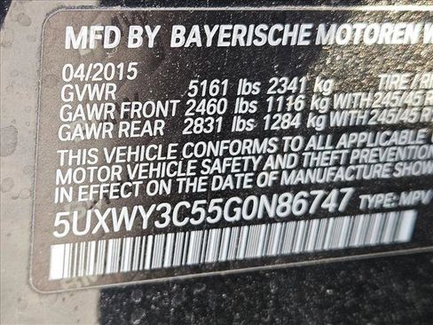Used 2016 BMW X3 xDrive28d image 15