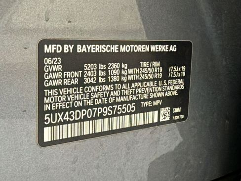 Used 2023 BMW X3 sDrive30i w/ Premium Package RWD image 19