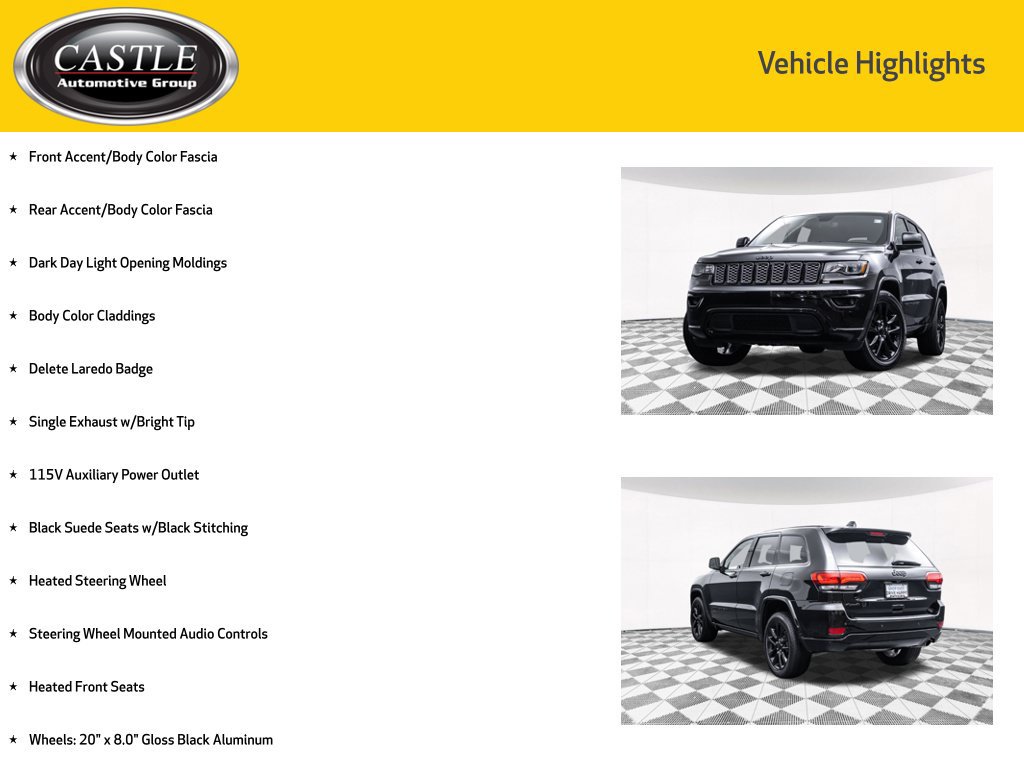 Used 2022 Jeep Grand Cherokee Laredo X AWD/4WD image 11