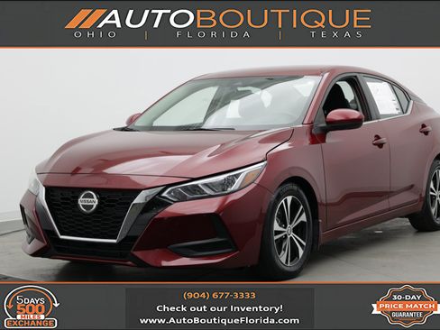 Used 2021 Nissan Sentra SV FWD image 1