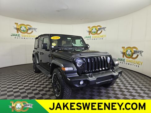 Used 2018 Jeep Wrangler Unlimited Sport S AWD/4WD image 1