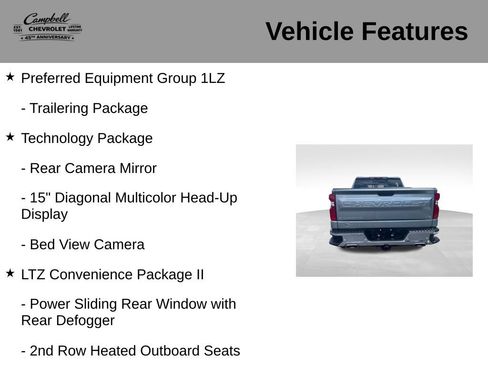 Used 2026 Chevrolet Silverado 1500 LTZ w/ LTZ Premium Package AWD/4WD image 31