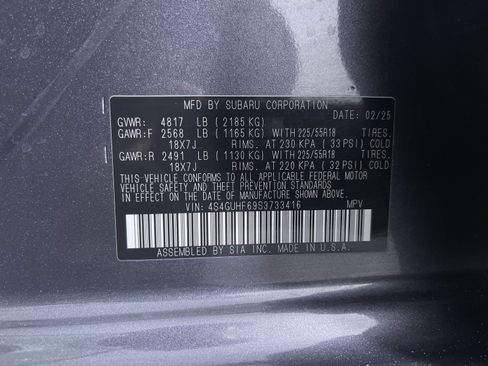 Certified 2025 Subaru Crosstrek 2.5i Sport w/ Popular Package #4A image 12