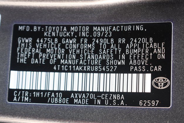 Certified 2024 Toyota Camry LE FWD image 33