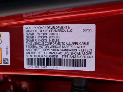 Certified 2025 Acura TLX SH-AWD w/ A-SPEC Pkg image 21