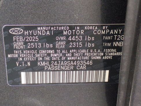 Certified 2025 Hyundai Sonata SE FWD image 32
