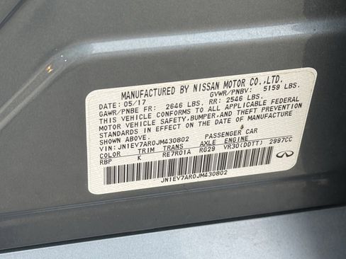 Used 2018 INFINITI Q50 Luxe w/ Essential Package (3.0T Luxe) image 38