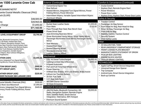 Used 2021 RAM 1500 Laramie image 41