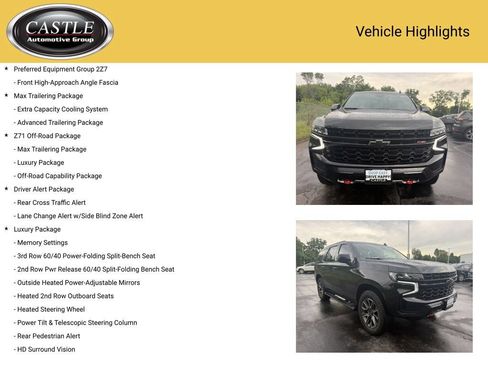 Used 2023 Chevrolet Tahoe Z71 w/ Luxury Package AWD/4WD image 7