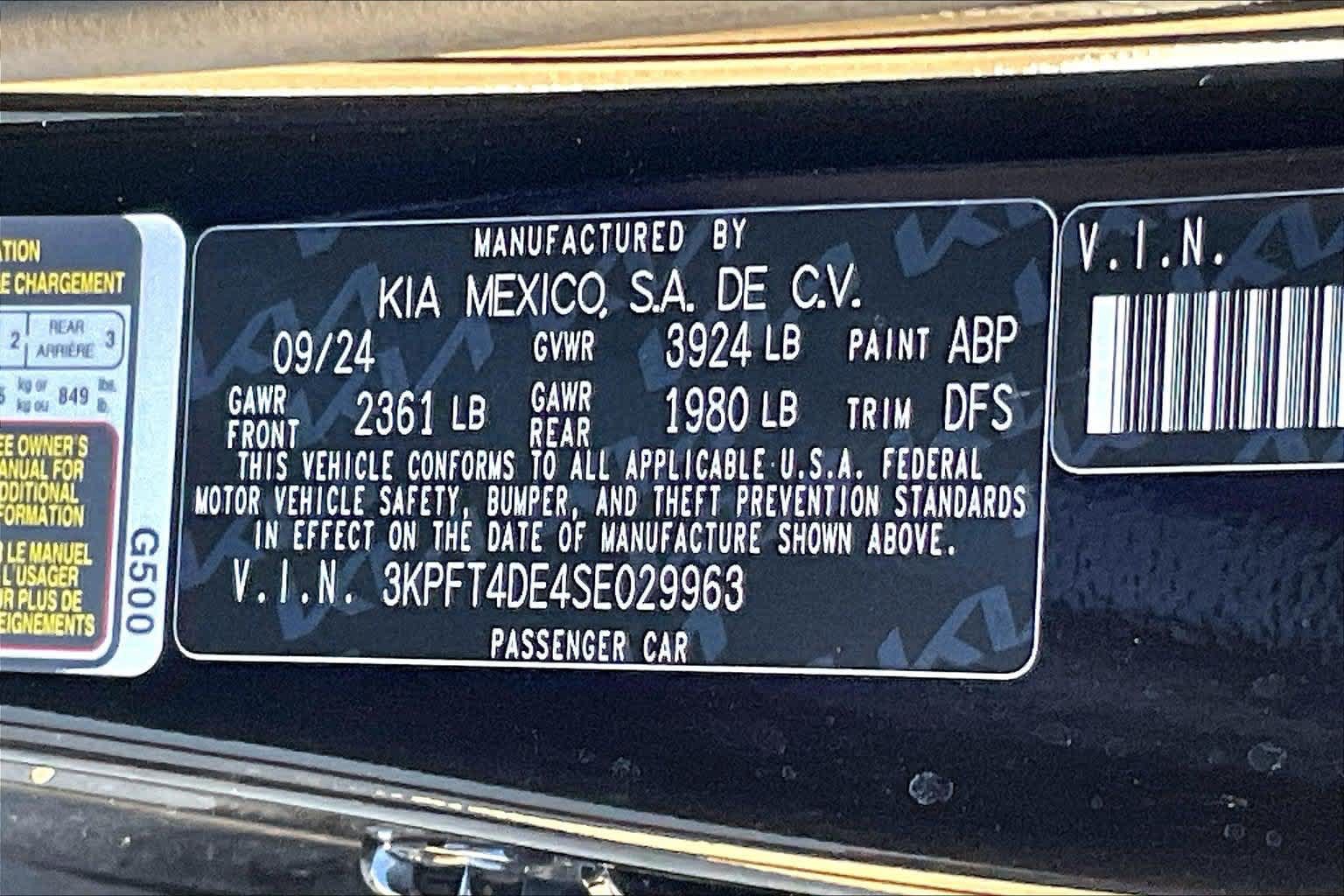Certified 2025 Kia K4 FWD image 18