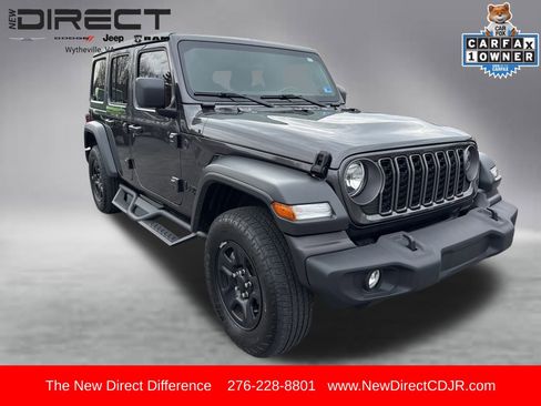 Certified 2025 Jeep Wrangler Sport image 8