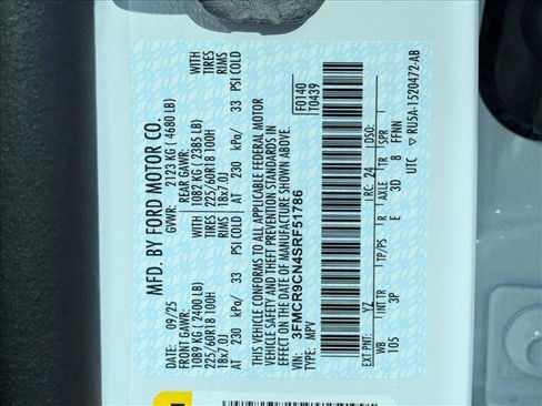 New 2025 Ford Bronco Sport Outer Banks image 17