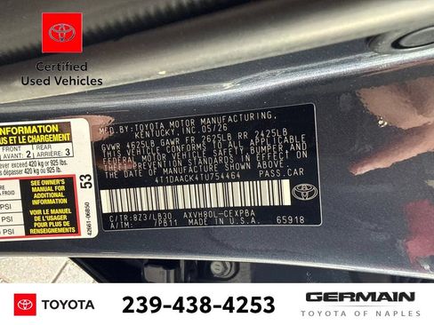 Certified 2026 Toyota Camry XSE w/ Premium Plus Package FWD image 24