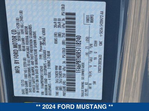 Used 2024 Ford Mustang Premium image 25