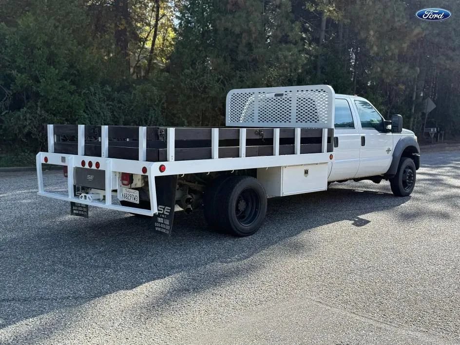 Used 2013 Ford F550 4x4 Crew Cab Super Duty w/ Payload Upgrade Pkg image 6