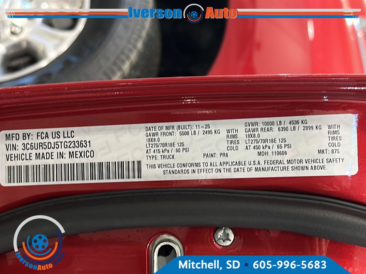Used 2026 RAM 2500 Big Horn AWD/4WD image 12