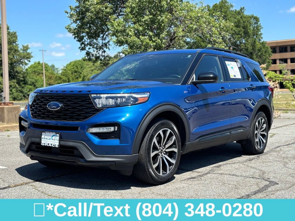 Used 2022 Ford Explorer ST-Line w/ Class IV Trailer Tow Package AWD/4WD image 3