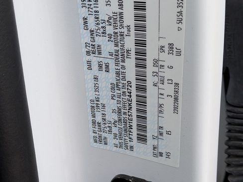 Used 2022 Ford F150 Lariat w/ Equipment Group 501A Mid AWD/4WD image 30