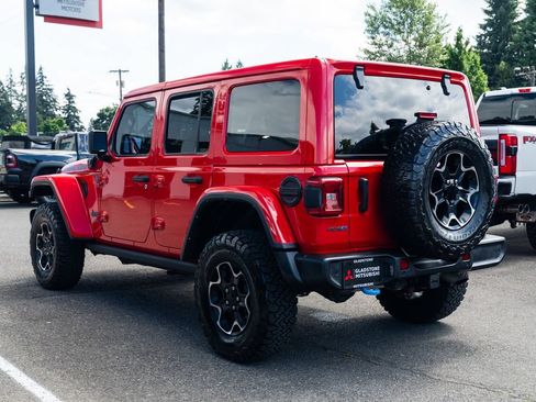 Used 2021 Jeep Wrangler Unlimited Rubicon 4xe w/ Cold Weather Group AWD/4WD image 4