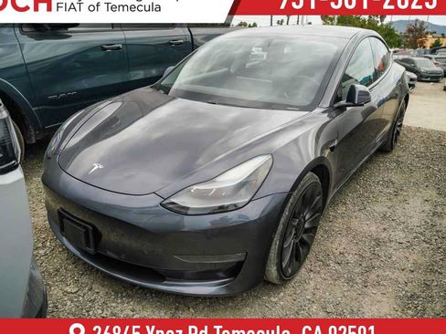 Used 2021 Tesla Model 3 Performance AWD/4WD image 1