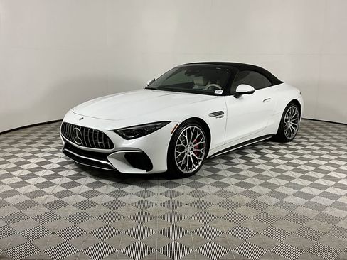 Used 2022 Mercedes-Benz SL 55 AMG 4MATIC image 1