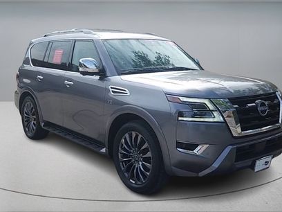 Certified 2022 Nissan Armada Platinum w/ Captain's Chairs Package