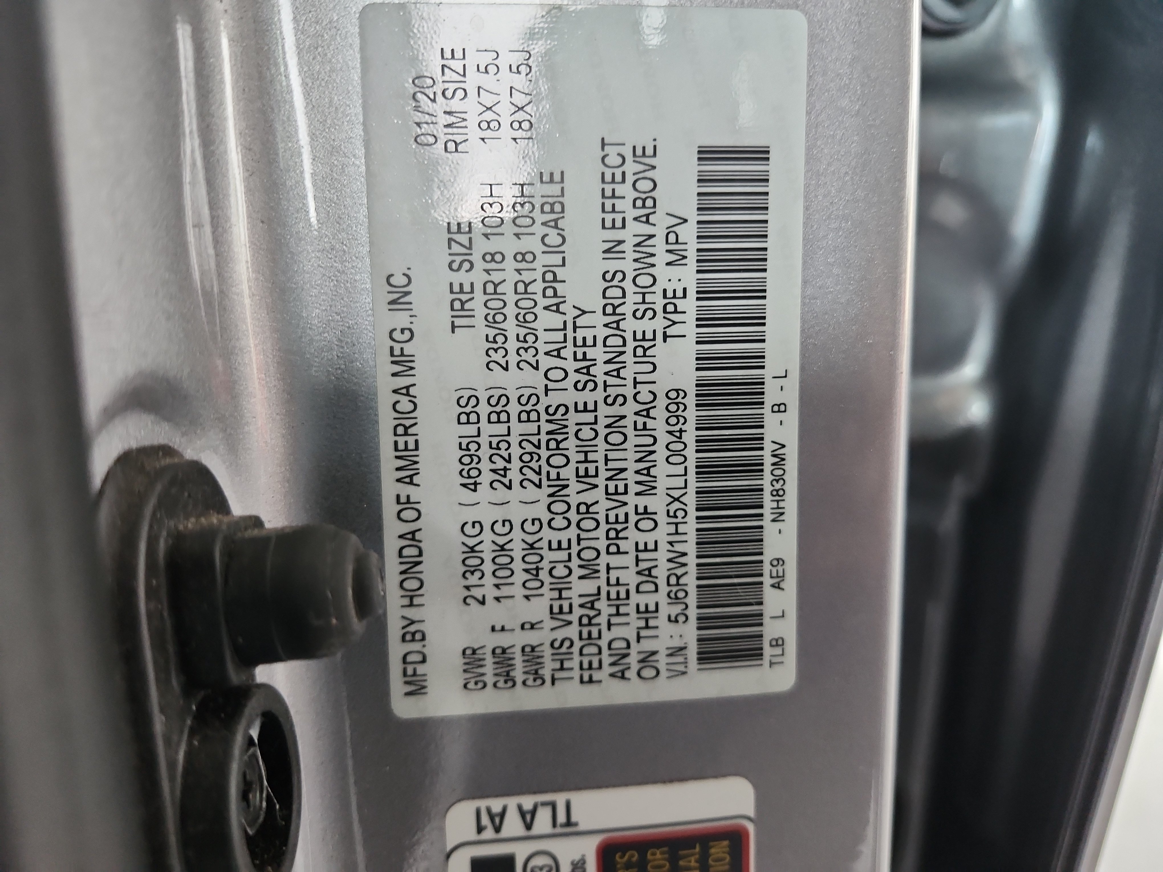 Used 2020 Honda CR-V EX image 21