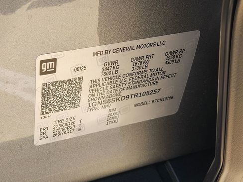 New 2026 Chevrolet Tahoe Premier w/ Sun And Tow Package image 24