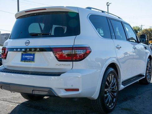 Used 2022 Nissan Armada Platinum w/ Captain's Chairs Package image 6