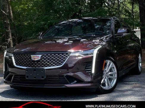 Used 2021 Cadillac CT4 Luxury w/ Sun And Sound Package RWD image 1