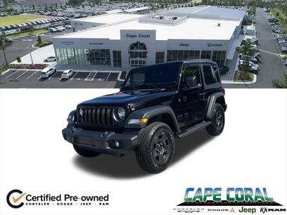 Certified 2025 Jeep Wrangler Sport