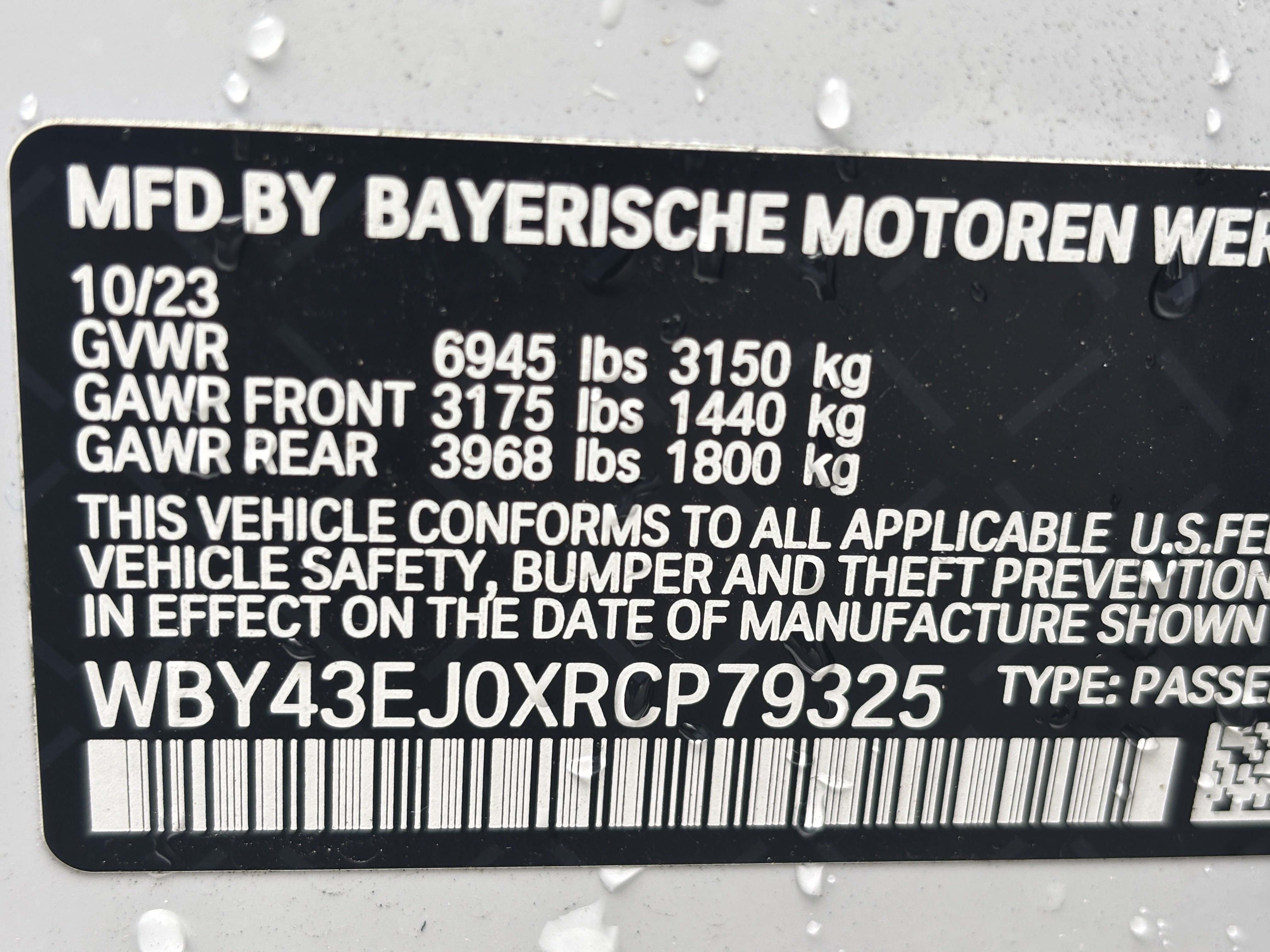 Certified 2024 BMW i7 eDrive50 w/ M Sport Package RWD image 33