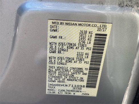 Used 2018 Nissan Frontier SV w/ Value Truck Package image 25