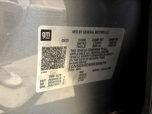 Used 2025 Chevrolet Tahoe LT AWD/4WD image 20
