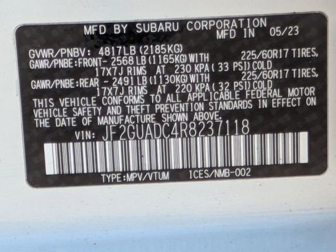 Used 2024 Subaru Crosstrek 2.0i Premium AWD/4WD image 27