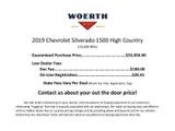 Used 2019 Chevrolet Silverado 1500 High Country w/ Technology Package image 3