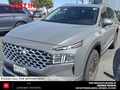 Used 2023 Hyundai Santa Fe Blue