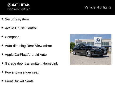Certified 2023 Acura TLX FWD image 17