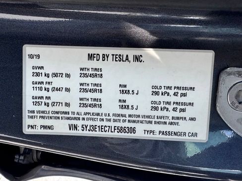 Used 2020 Tesla Model 3 Performance AWD/4WD image 38