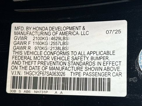 Used 2025 Honda Accord EX-L image 31