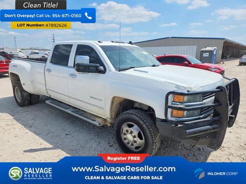 Used 2015 Chevrolet Silverado 3500 LTZ w/ Duramax Plus Package AWD/4WD image 5