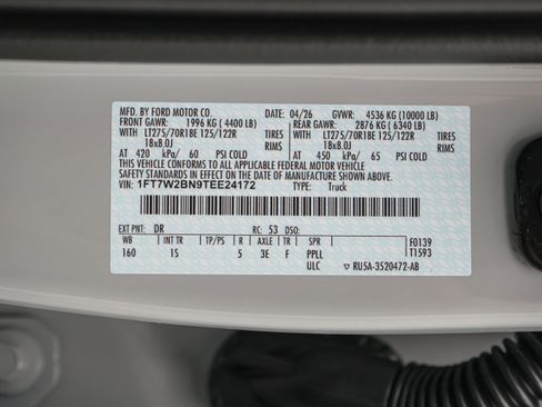New 2026 Ford F250 XL w/ STX Appearance Package AWD/4WD image 23